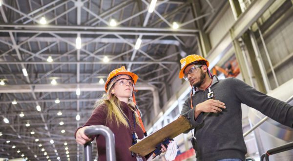 Works in the Darlington turbine hall.