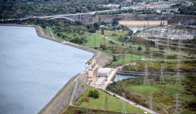 The Sir Adam Beck Pump Generating Station in Niagara Falls.