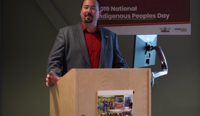 Photo of Akwesasne Grand Chief Abram Benedict