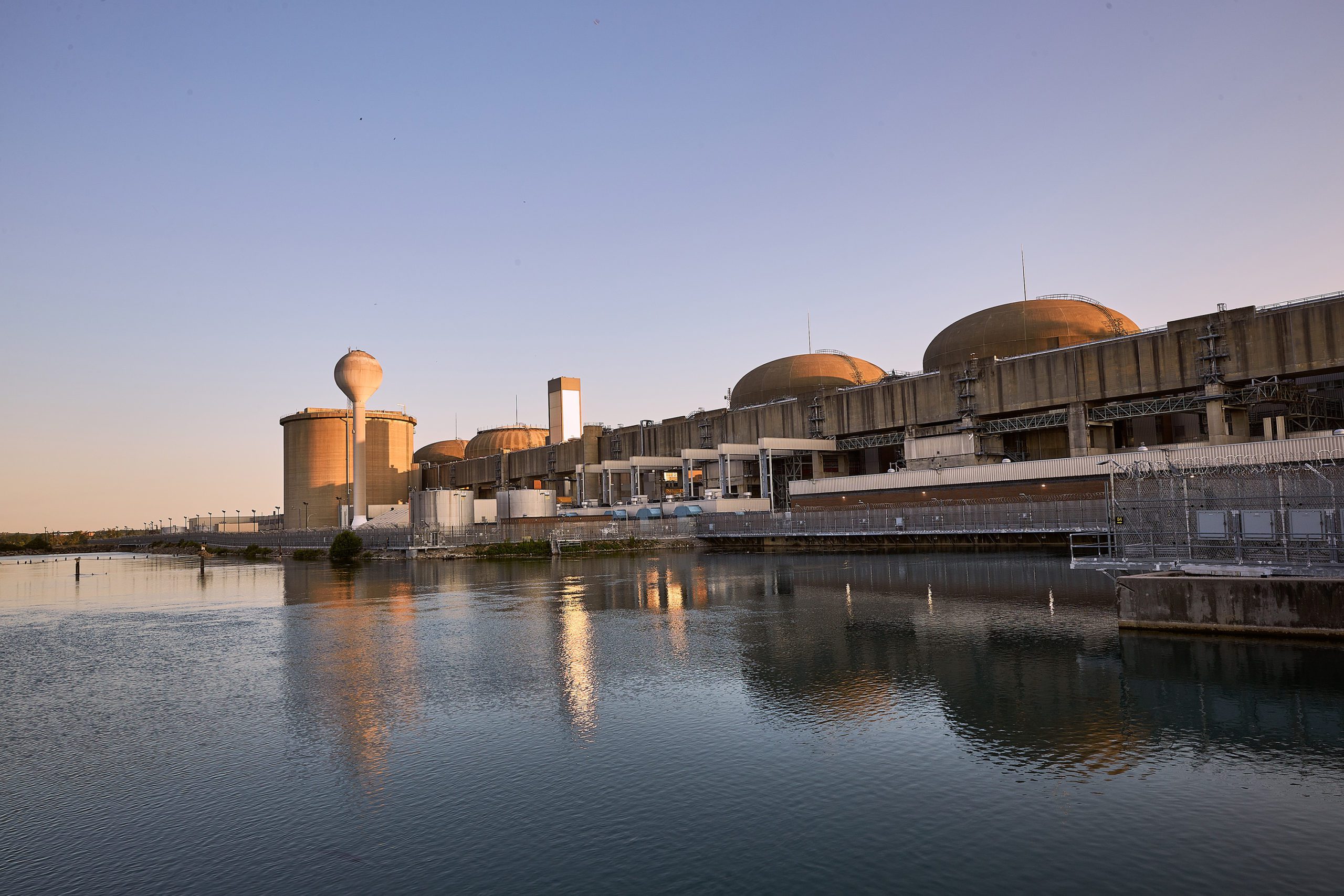 Sunrise at Pickering Nuclear Generating Station