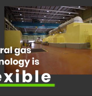 Natural gas technology is flexibile