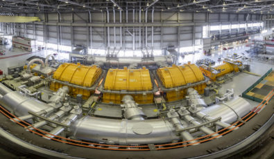 A fish eye view of Darlington's refurbished Unit 2.
