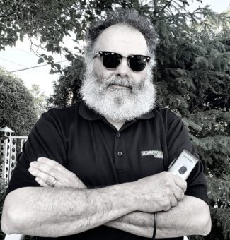 John Sanna, Site Environmental Advisor, is preparing to shave it all to help raise funds for Feed Ontario.
