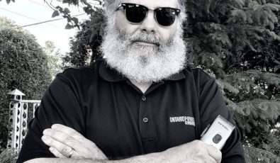 John Sanna, Site Environmental Advisor, is preparing to shave it all to help raise funds for Feed Ontario.