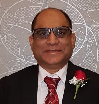 A photo of Farrukh Siddiqi, a Senior Technical Engineer at Darlington Nuclear Generating Station.