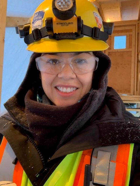 Violet Montgomery is an Environmental Technician with Kiewit working on OPG's Little Long Dam Safety Project.