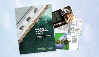The cover of OPG's 2021 ESG Report