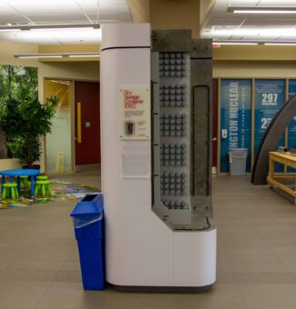 Inside the Darlington Nuclear Information Centre