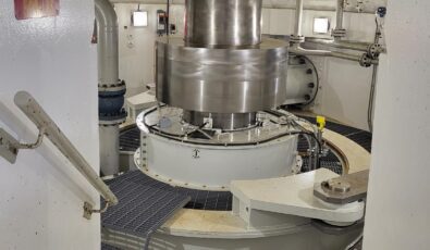 A look at the completed Unit 4 turbine pit at Barrett Chute GS.