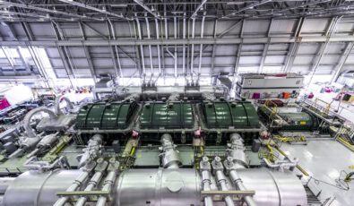 The Unit 3 generator at the Darlington Nuclear Generating Station.