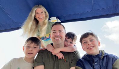 Sarah and her family