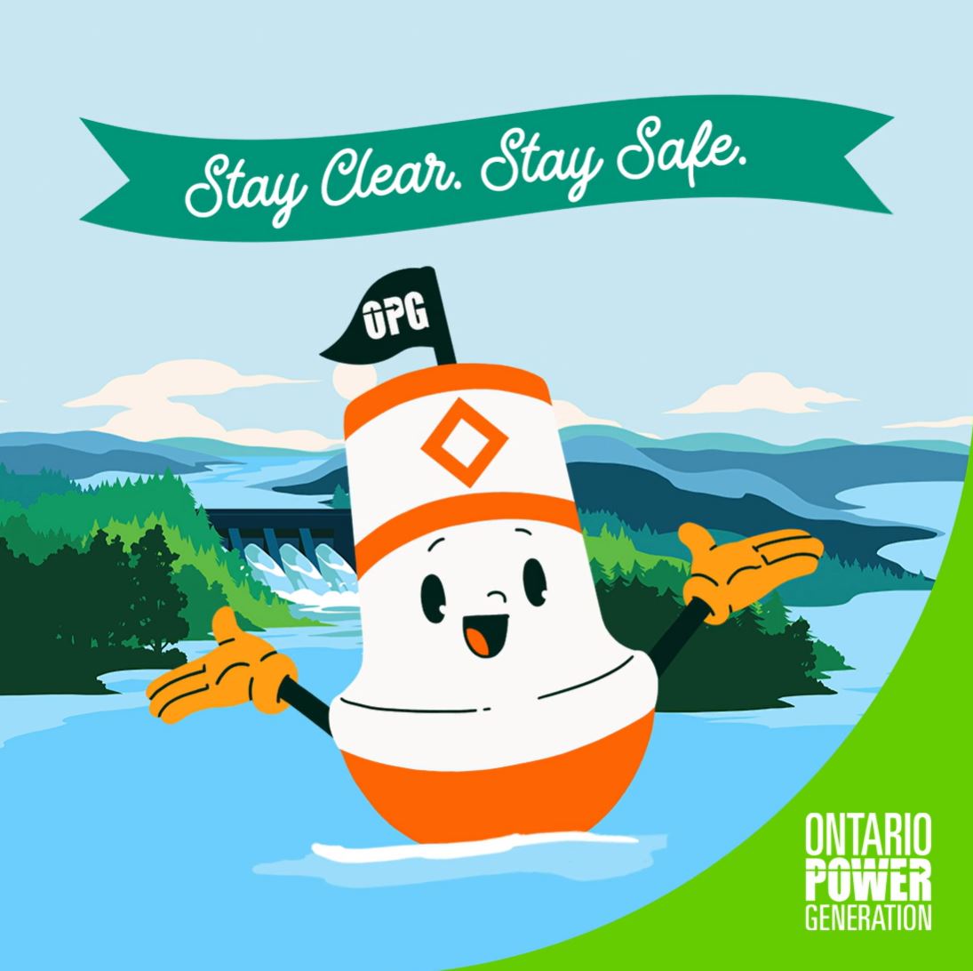 Bobby the Buoy says Be Dam Safe!