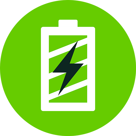 Battery storage icon