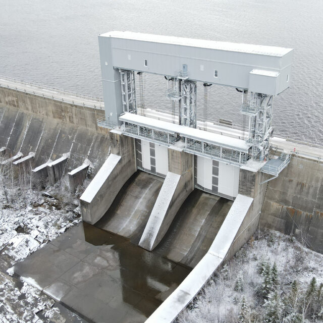 Little Long GS spillway - new gates complete, Fall 2024