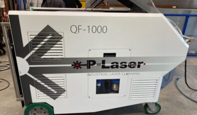 The innovative laser ablation tool, made by Belgian company P-Laser, is helping to clean equipment in seconds at Darlington Nuclear.