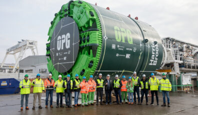 This Tunnel Boring Machine – nicknamed Harriett Brooks after Canada’s first female nuclear physicist – will help carve the path for OPG's SMR project. 