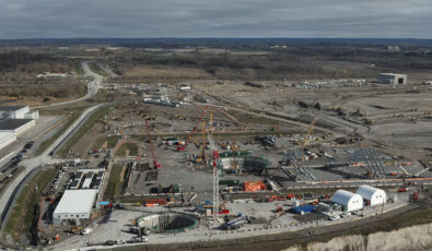 The Darlington New Nuclear Project site, future home of North America's first Small Modular Reactor.